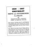 Previous Page - Parts and Accessories Catalog P&A 30 March 1957