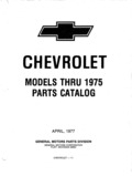 Previous Page - Chassis and Body Parts Catalog P&A 11 April 1977