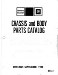 Previous Page - Parts Catalogue 10 September 1980