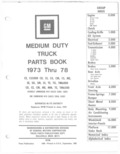 Next Page - Parts and Accessories Catalog 78TM September 1982