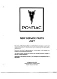 Previous Page - Chassis and Body Parts Catalog 21 July 1987