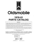 Previous Page - Parts Catalog 31 July 1987